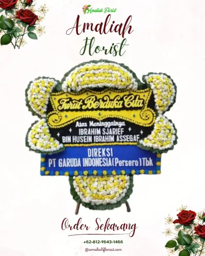 Papan Bunga Duka di Pijor Koling
